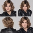 thumbnail image 1 of Easter Medium Long Straight Wig - Hair Fashion Female Short Wig Hair Fiber Natural Curly Wigs Hair Synthetic Wig Brown Pullover Toupee St. Patrick'S Day, Wedding, Season, Anniversary, 1 of 6