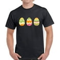 thumbnail image 1 of Easter Men T-Shirt Colorful Eggs Kids Easter Designs S M L XL 2XL 3XL 4XL 5XL Graphic Tee, 1 of 2