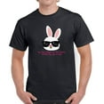 thumbnail image 1 of Easter Men T-Shirt HIP HOP Easter Bunny S M L XL 2XL 3XL 4XL 5XL Graphic Tee, 1 of 2
