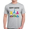 thumbnail image 1 of Easter Men T-Shirt Happy Easter S M L XL 2XL 3XL 4XL 5XL Graphic Tee, 1 of 2