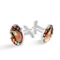 thumbnail image 1 of Easter Men's Cufflinks for Formal Attire, Made of Stainless Steel, Ideal for Business Events, 1 of 6