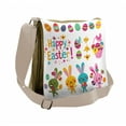thumbnail image 1 of Easter Messenger Bag, Spring Season Holiday, Unisex Cross-body, by Ambesonne, 1 of 2