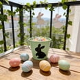 thumbnail image 1 of Easter Mini Buckets,Small Metal Rabbit Buckets with Handle – 4.1" Galvanized Bucket Leak Proof & Rust Resistant,Best for Easter Party Décor,Candy Craft,Pencill Holder Classrooms(Green), 1 of 9