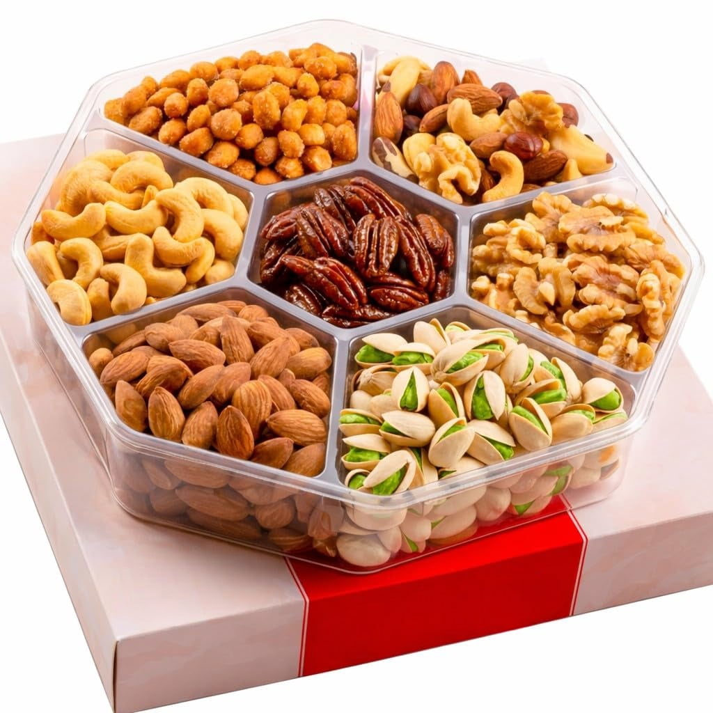- Easter Mixed Nuts Heart Shaped Gift Basket, Love in A Box (4 Assortments) Ramadan Gifts, Saint Patrick's Day Romantic Food Arrangement, Healthy Snack Care Package, Food Assortments