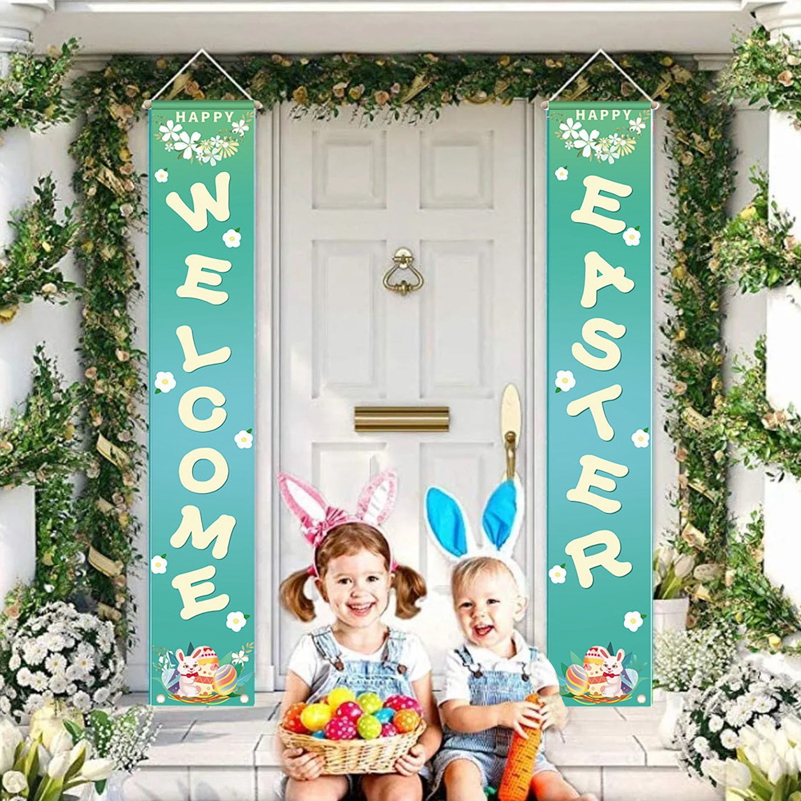 Easter New Year Couplets Exquisite Patterns And Words Couplets Party