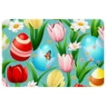 thumbnail image 1 of Easter Non-Slip Polyester Door Mat Floor Mats Bath Rugs Machine Washable, 1 of 6