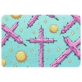 thumbnail image 1 of Easter Non-Slip Polyester Indoor Floor Carpet Rug - Machine Washable Door Rugs, 1 of 6