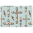 thumbnail image 1 of Easter Non-Slip Polyester Office Floor Mat Carpet Rug - Machine Washable, 1 of 6