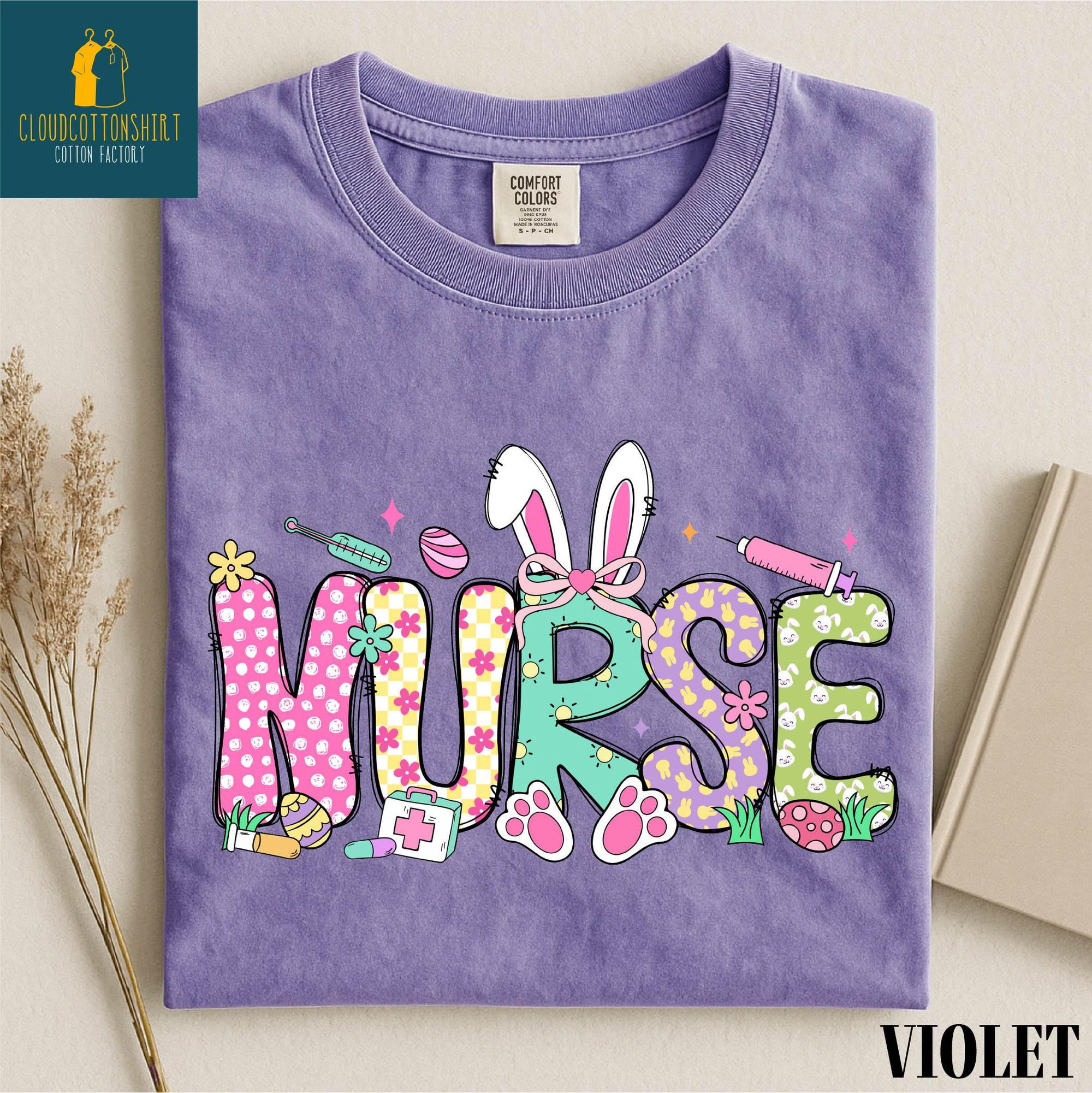 Easter Nurse Shirt Nurse Life TShirt Easter Medical Tee Easter Nursing ...