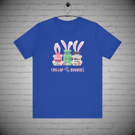 Easter Nurse t-Shirt, Chillin Bunny RN tee, Easter Nurse Scrub, Nurse Gift