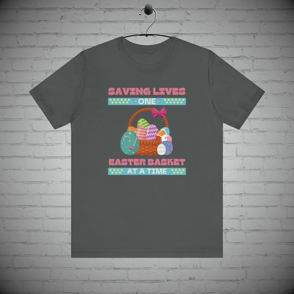 Easter Nurse t-Shirt, Easter RN Scrub Top, Nurse Bunny Shirt, RN Gift