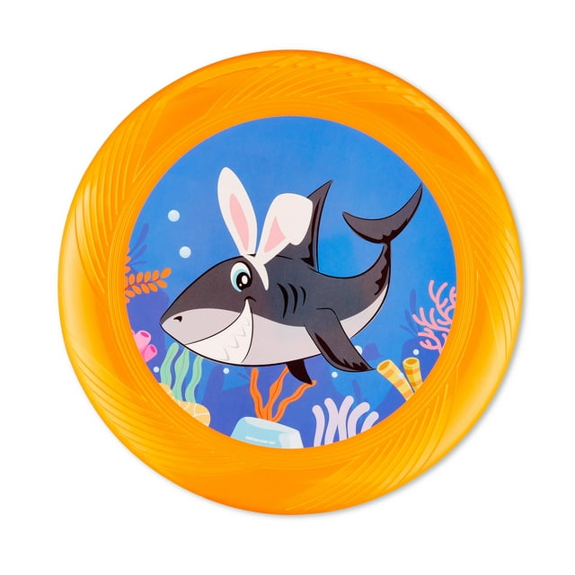 Easter Orange Shark Flying Disc, by Way To Celebrate
