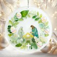 thumbnail image 1 of Easter Ornaments for Decorations - 2D Acrylic Christian Easter Egg Ornaments for Tree Home Garden Decor Double-Sided Colorful Spring Decorations for Party Supplies Favors, 1Pcs, 1 of 6