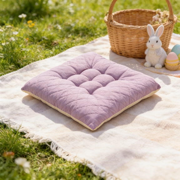 Easter Outdoor Cushions for Dining Parties Cozy Decorative Pillows for Festive Gatherings