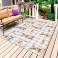 thumbnail image 1 of Easter Outdoor Rug 6x9 Ft, Non Slip Washable Area Rug, Spring Pink Bow Bunny Grey White Checkered Patio Rugs Carpet Runner, Large Floor Mat for Indoor/Outdoor Deck Porch Camping, 1 of 8