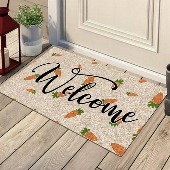 Easter Outdoor Rug Doormat Entrance Front Door Mat For Home Bedroom Decor Non Slip Decorative Accessories Decorations Bathroom Rugs