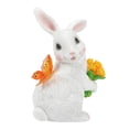 thumbnail image 1 of Easter Outdoor Solar Garden Light with Bunny and Statue, Resin Yard Decor for Holiday Decoration and Nighttime Ambiance, 1 of 6
