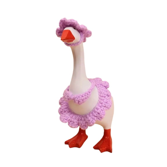 Easter Outfit for 23-Inch Goose Statue – Holiday Bandana Clothes for Outdoor Garden Yard Patio Decor – Fits Standard Goose Figures – Bunny Carrot Egg Design