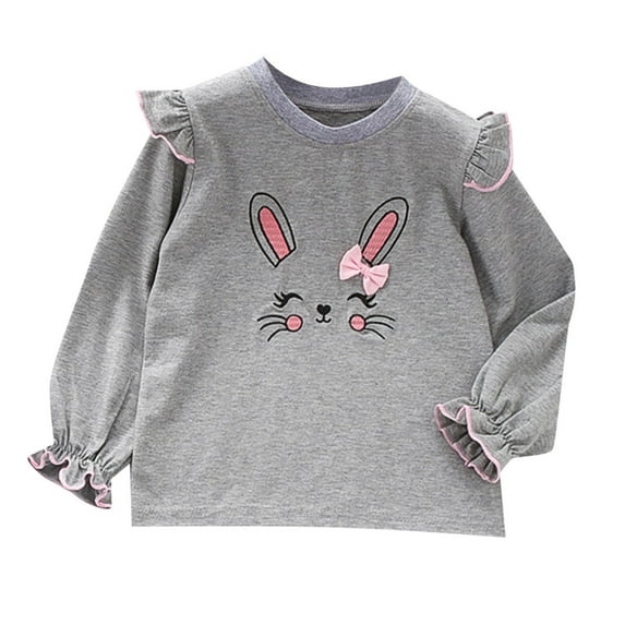 Easter Outfit Baby Boy Easter Bunny Shirt for Toddler Girls Eggs Cute Chick T-Shirts Kids Spring Tees for 2-7T Baby Girl Easter Outfit
