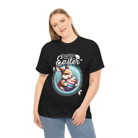 Easter Outfits Happy Easter Bunny Women Easter Shirt Easter Womens Plus Size Tops