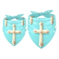 thumbnail image 1 of Easter Pack of Two Translucent Light and Breathable Chiffon Yarn Dog Bandanas - 40.6x40.6x58/16x16x22.8in, 53.3x53.3x76.2/20.9x20.9x30 in, 1 of 5