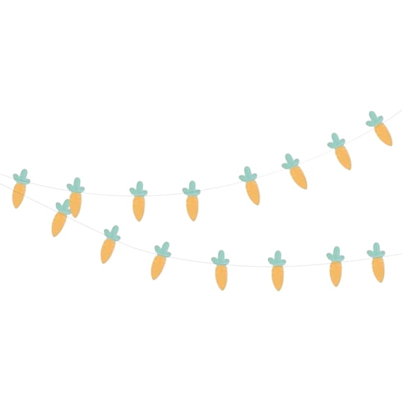 Easter Paper String Art Cartoon Bunny Easter Party Charm Children's Birthday Background Wall Decoration, Multifunctional Festive Decoration For Parties Bedrooms Hallways Patios