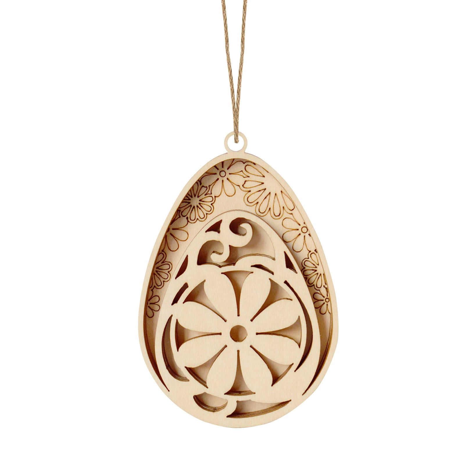 Easter Party Creative Decoration Kit Wooden Rabbit & Easter Egg