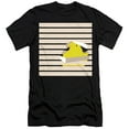 thumbnail image 1 of Easter Peeping Peep In Window With Blinds Unisex Adult Canvas Brand T Shirt, Black, 2X-Large, 1 of 3