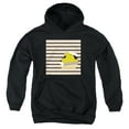 thumbnail image 1 of Easter Peeping Peep In Window With Blinds Youth Kids Boy/Girls Pull-Over Hoodie, Black, Medium, 1 of 5