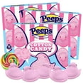 thumbnail image 1 of Easter Peeps Candy, Cotton Candy Marshmallow Chicks, 10 Count, Pack of 3, 3 Ounces Per Pack, 1 of 7