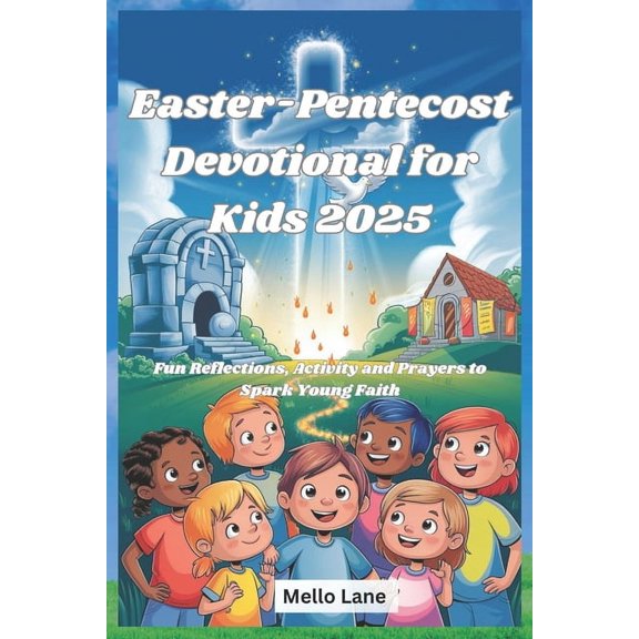 Easter-Pentecost Devotional for Kids 2025: Fun Reflections, Activity and Prayers to Spark Young Faith, (Paperback)