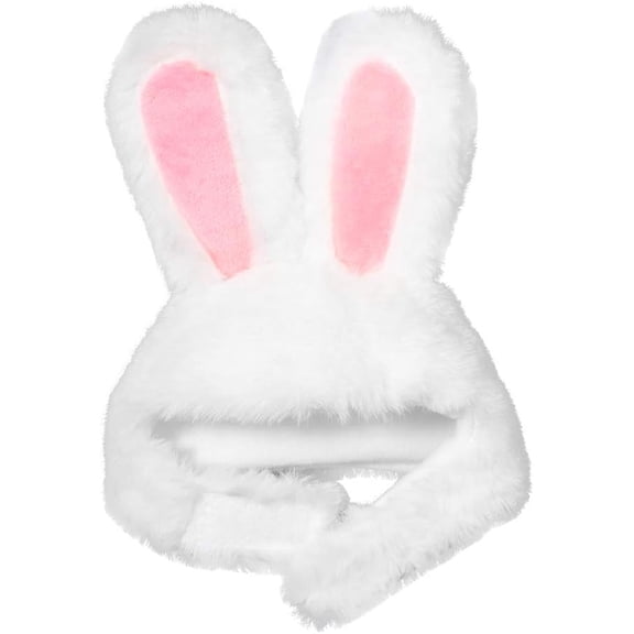 Easter Pet Bunny Ear Headband, Soft Plush Adjustable Pet Headwear, Cute Festival Costume Decor for Small Medium Dogs Cats