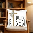 thumbnail image 1 of Easter Pillow Covers 2-Pack, Fuzzy Colorful Spring Throw Pillow Covers with Hidden Zipper, Easter Home Decor for Couch Bedroom Living Room, Easter Gift, 1 of 6