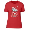 thumbnail image 1 of Easter Pilot Bunny With Airplane T-Shirt Women -Image by Shutterstock, Female x-Large, 1 of 2