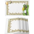 thumbnail image 1 of Easter Placemats Set of 4, Cute Bunny Placemat for Dining Table Decorations, Easter Eggs Place Mats, Spring Table Mats for Kitchen Dinner Seasonal Holiday Party Decor, 1 of 5