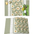 thumbnail image 1 of Easter Placemats Set of 4, Daisy Flower Placemat for Dining Table Decorations, Spring Summer Green Place Mats, Spring Table Mats for Kitchen Dinner Seasonal Holiday Party Decor, 1 of 6