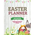 thumbnail image 1 of Easter Planner: Easter Sunday Organizer, Eggs, Basket, And Bunny, Holiday Gifts, (Paperback), 1 of 1