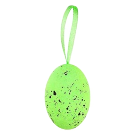 Easter Plastic Egg Decorations Set – 6-Piece Festive Holiday Ornament Kit for DIY Crafts, Easter Basket Fillers & Table Centerpieces