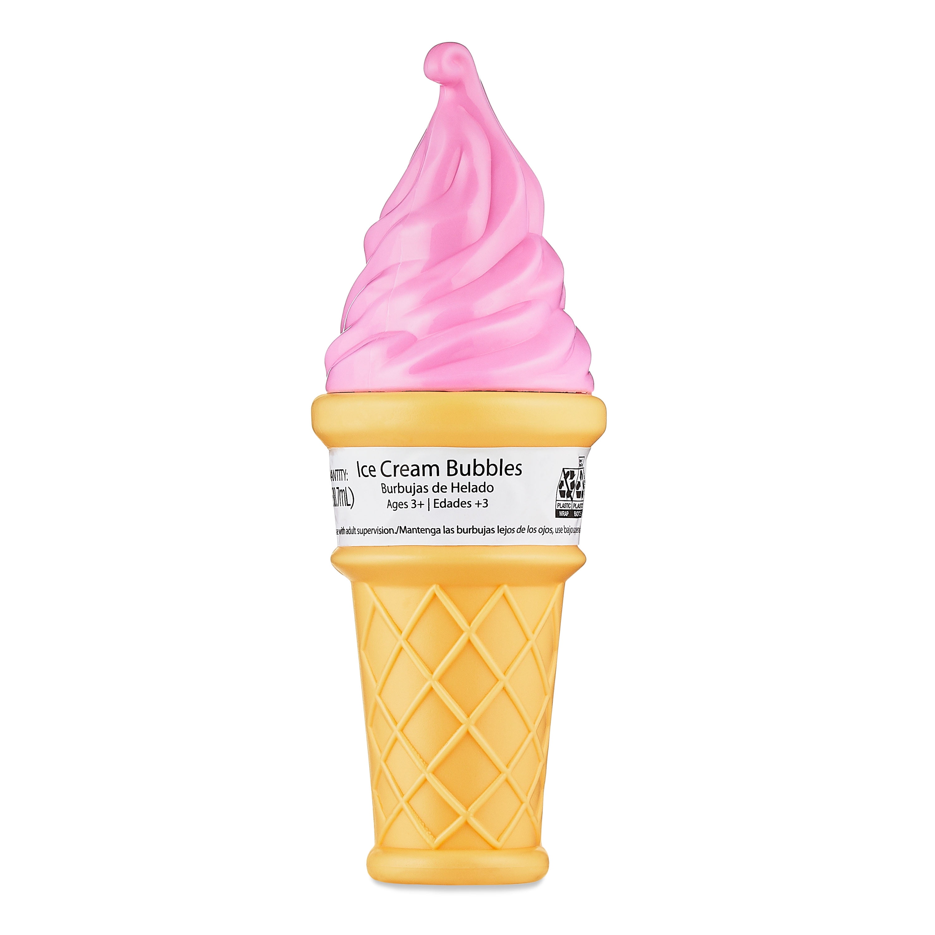 Easter Plastic Ice Cream Bubbles Party Favor, by Way To Celebrate