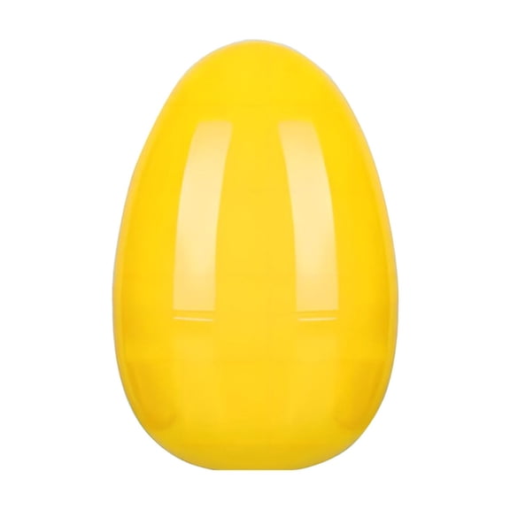 Easter Plastic Open Top Egg for Egg Hunts & Party Decorations, Gift Basket Filler, Reusable Spring Holiday Egg, Surprising Toy Space