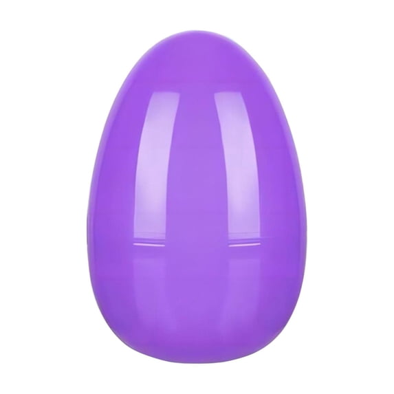 Easter Plastic Open Top Egg for Egg Hunts & Party Decorations, Gift Basket Filler, Reusable Spring Holiday Egg, Surprising Toy Space