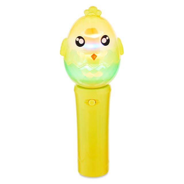 Easter Plastic Yellow Lightup Chick Spinner Party Favor by Way To