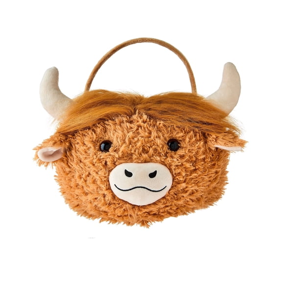 Plush Cow Easter Basket