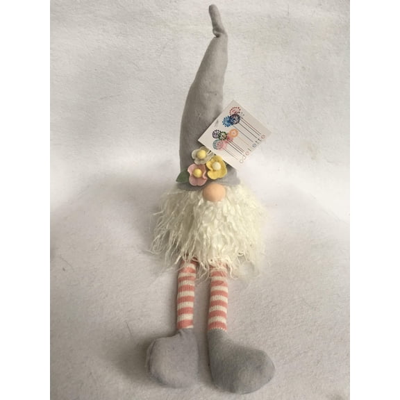 Easter Plush Gnome With Decorated Hat