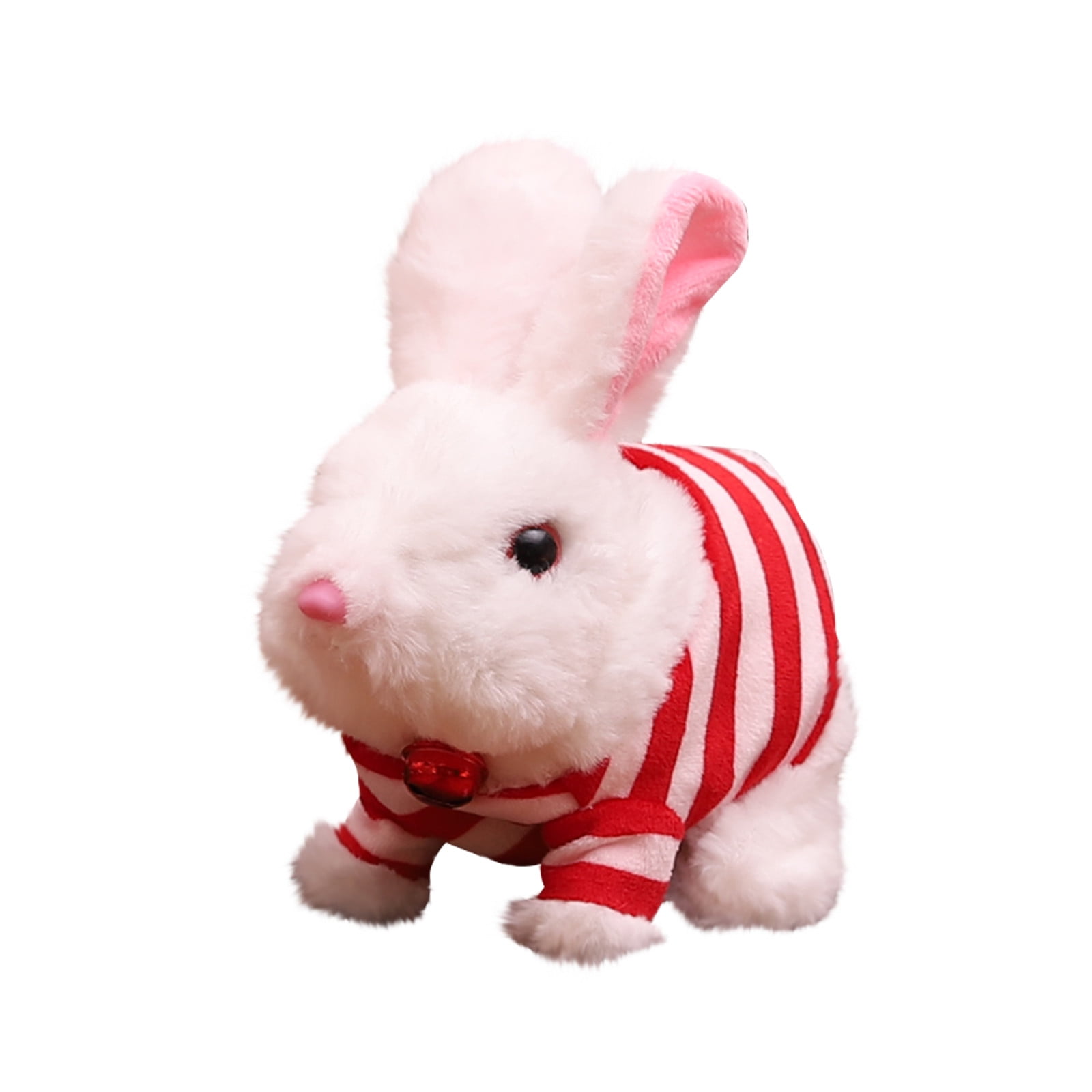 Easter Plush Interactive Bunny, The Jumping Rabbit, Electronic Stuffed ...