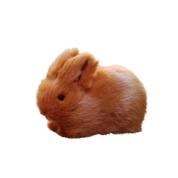 Easter Plush Plastic Bunny Figurine Realistic Rabbits Figurine Easter Home Decor