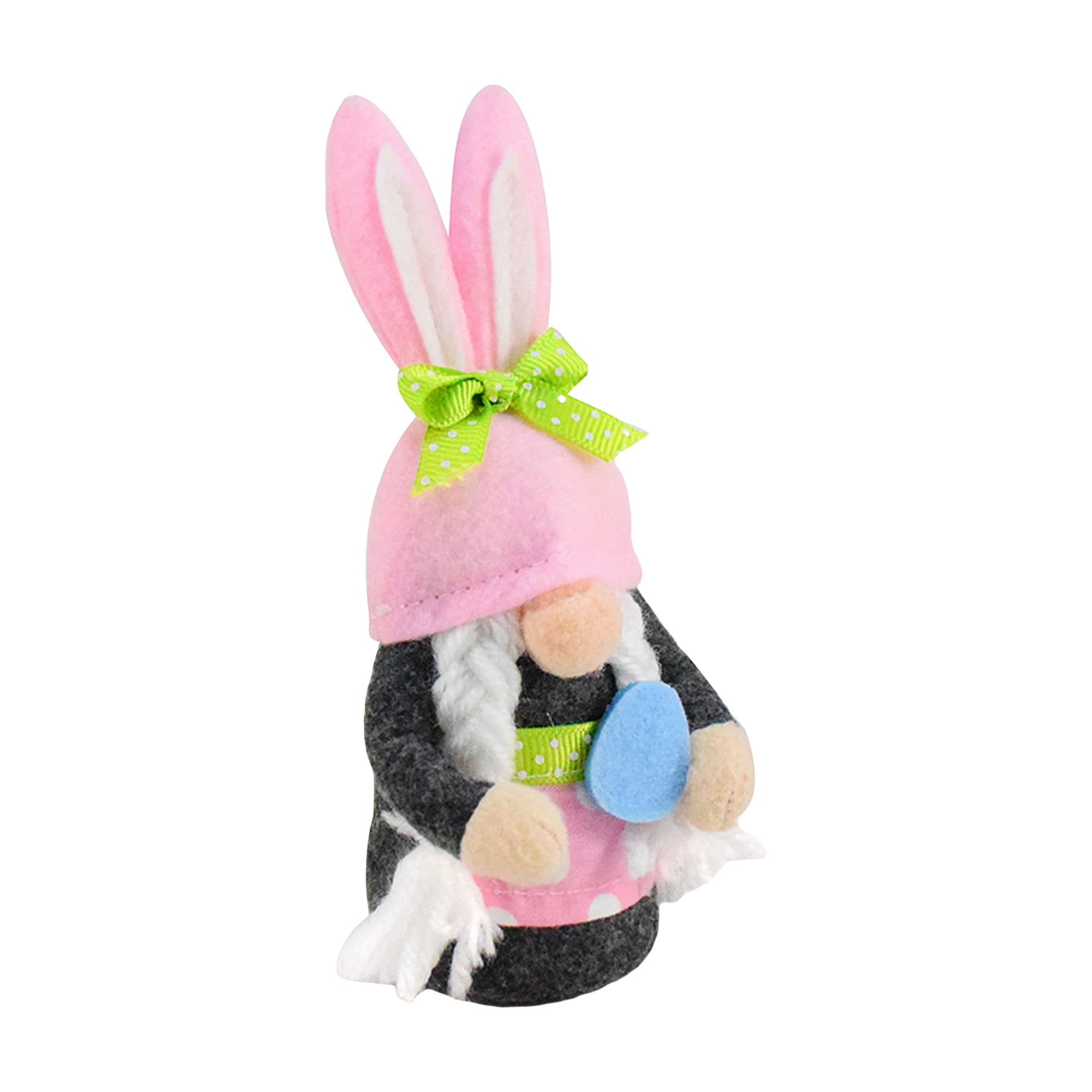 Easter Plush Toy Cute 3D Rabbit Ear Faceless Gnomes Stuffed Dwarf Toy ...