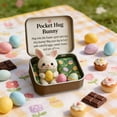 thumbnail image 1 of Easter Pocket Hug Box - Small Gift Box for Candy, Notes, and Easter Party Favor, Decorative Container, 1 of 6