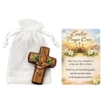 thumbnail image 1 of Easter Pocket Hug Card with Dachshund Design & Prayer Cross – Religious Comfort Gift for Loved Ones, 4.5"x3.5" Folded Card, 1 of 9