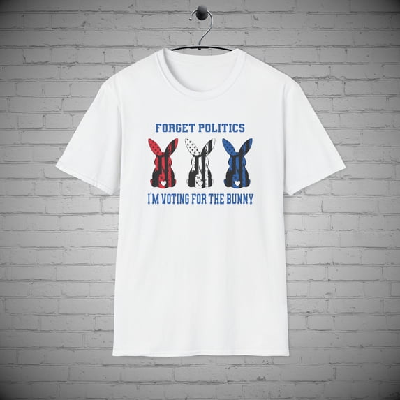 Easter Politics Bunny tshirt, Voting Gift Ideas, Funny Politics Voting Gift